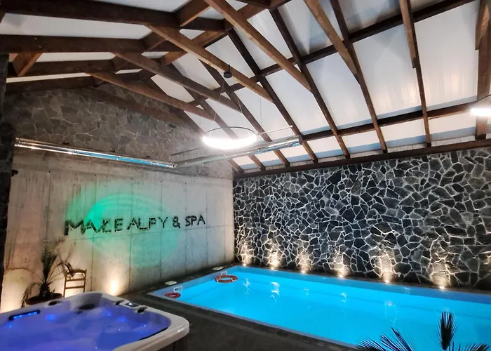 Male Alpy & Spa - Willa Z Basenem Krynica-Zdroj Bed & Breakfast